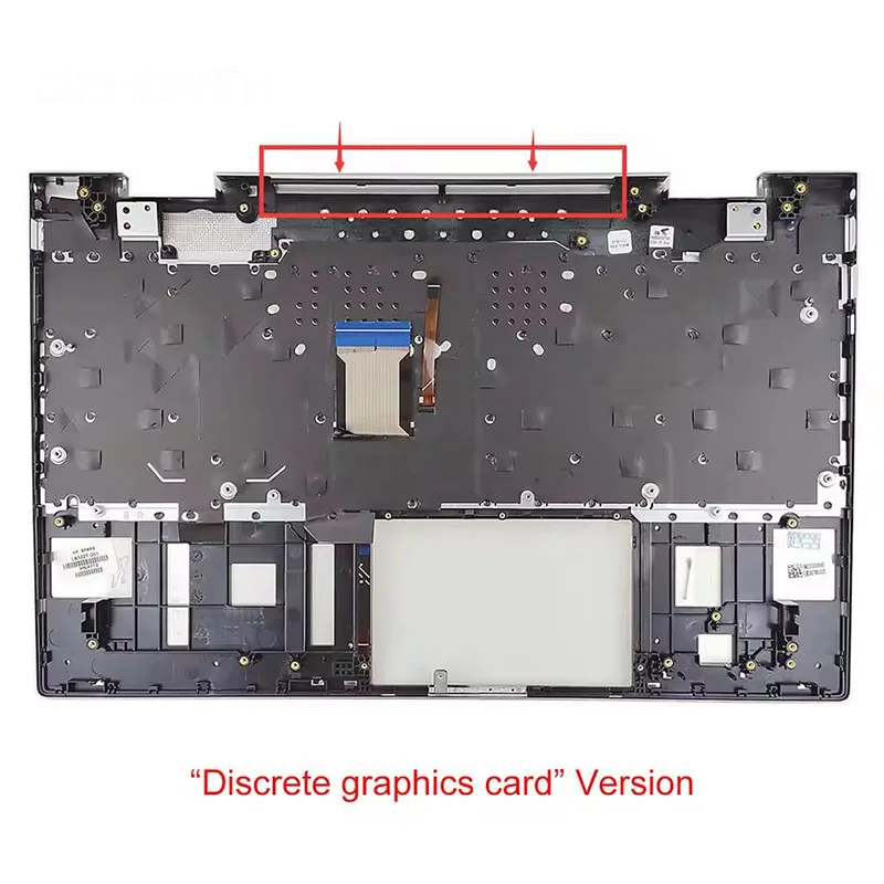 New Palmrest Upper Case with Backlit Keyboard For HP ENVY X360 15-EE 15-ED 15M-EE 15M-ED Silver L93226-001 L93227-001