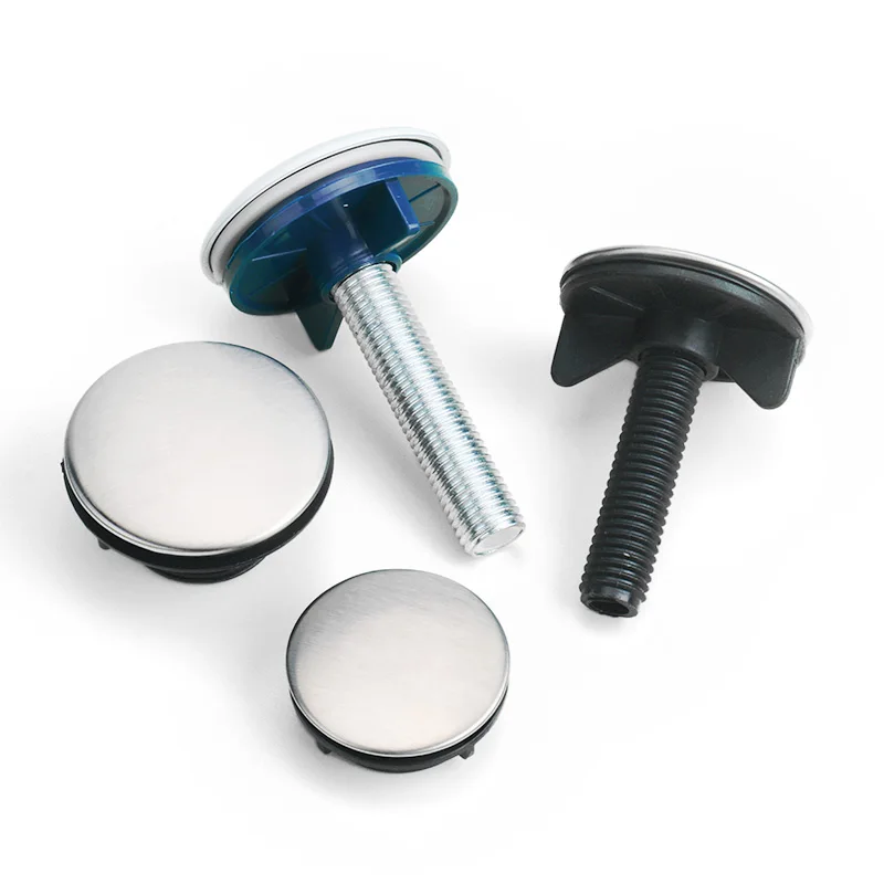 Stainless Steel Sink Hole Plug, Sink Decorative Cover, Soap Dispenser Hole Cap for Kitchen Sink, Wash Basin Hole Stopper