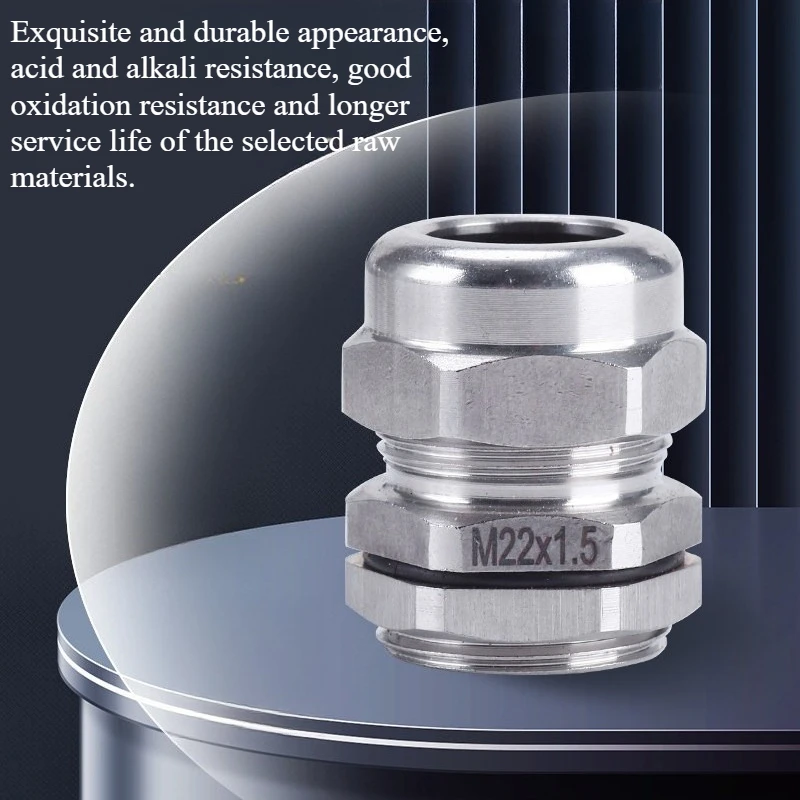 304 Stainless Steel Cable Waterproof Joint Explosion-Proof Glen Head Sealing Lock Mother