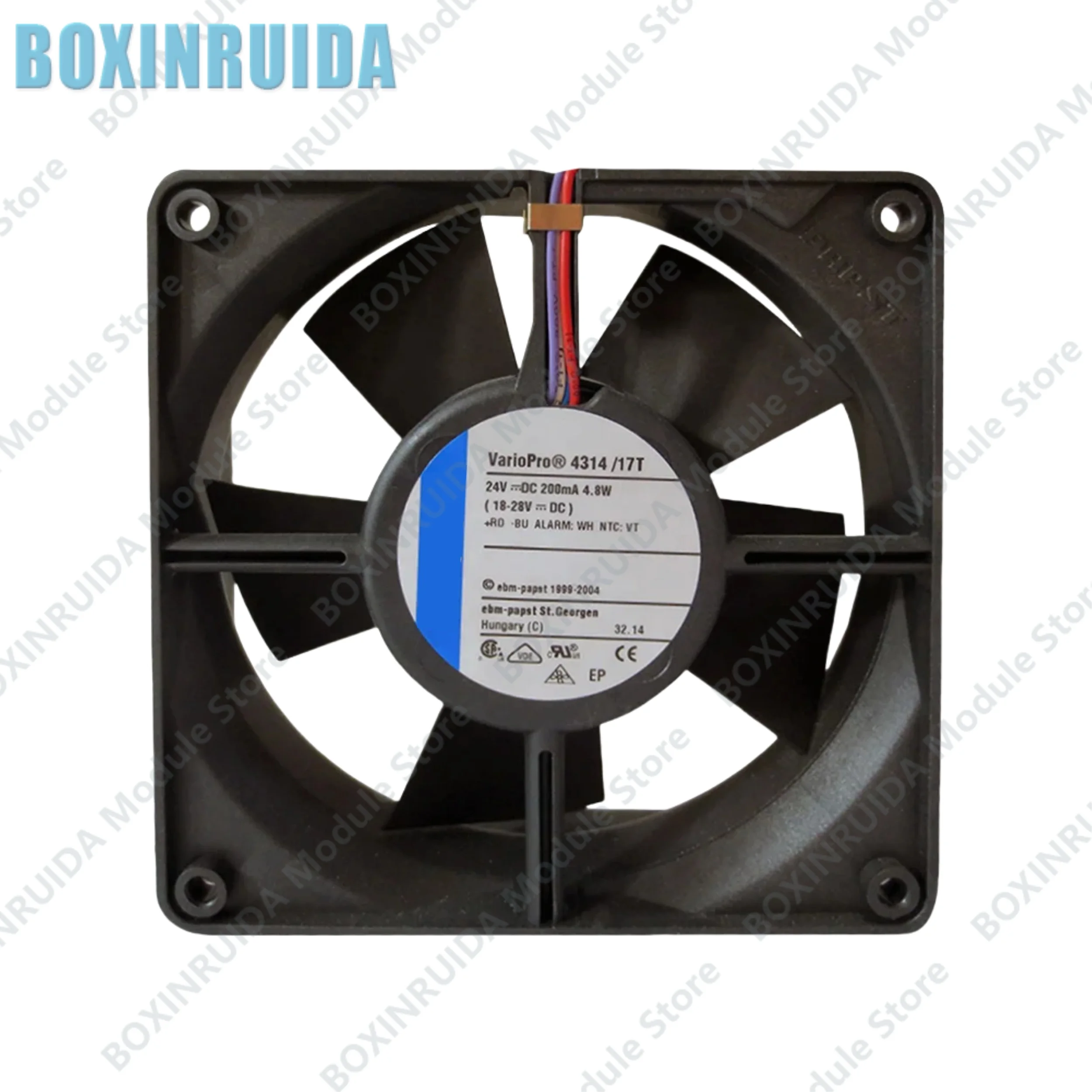 

Brand new original 4314/17T 4314/17V 24V 4.8W four wire frequency converter cooling fan