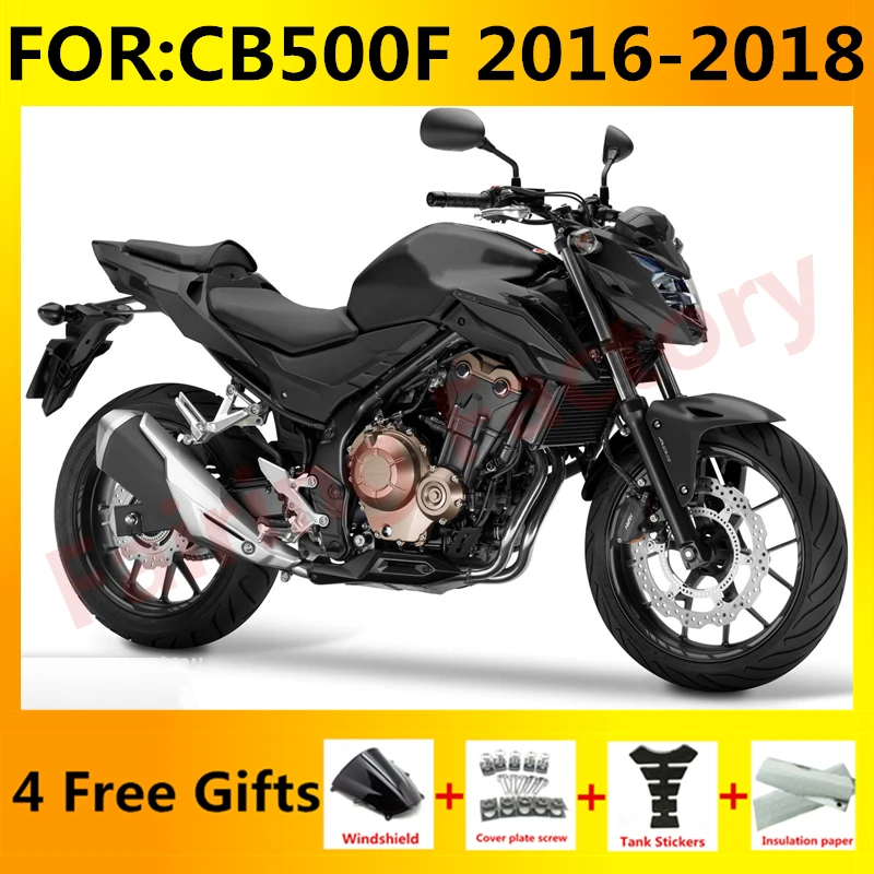 

NEW ABS Motorcycle Fairings Kit Fit For CB500F 16 17 18 CB 500F CB500 F 2016 2017 2018 Bodywork full Fairing kits Set black