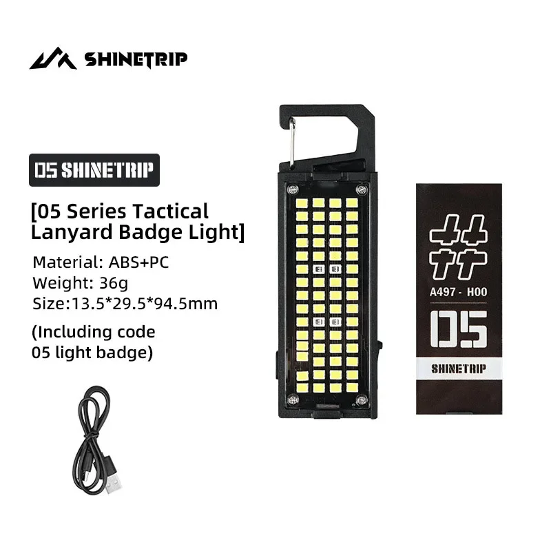 ShineTrip 05 Series Magnetic Portable Camping Flashlight Type-C Rechargeable Pocket Keychain Light Waterproof Small Hanging Lamp - Image 6