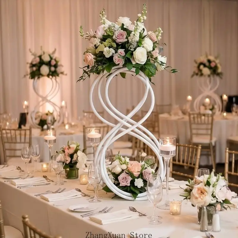 Flexibles, biegbares Aluminium-Kunststoffrohr für Hochzeit, Geburtstag, Feiertagsdekoration, 3 x – Detail 9
