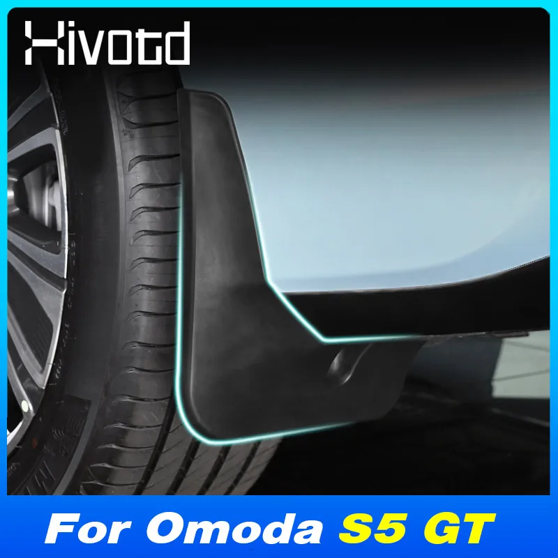 Car Tire Splash Guard Mudguard Fender Wing Splash-Proof Cover Parts For Omoda S5 GT 2023-2024 Exterior Modification Accessories