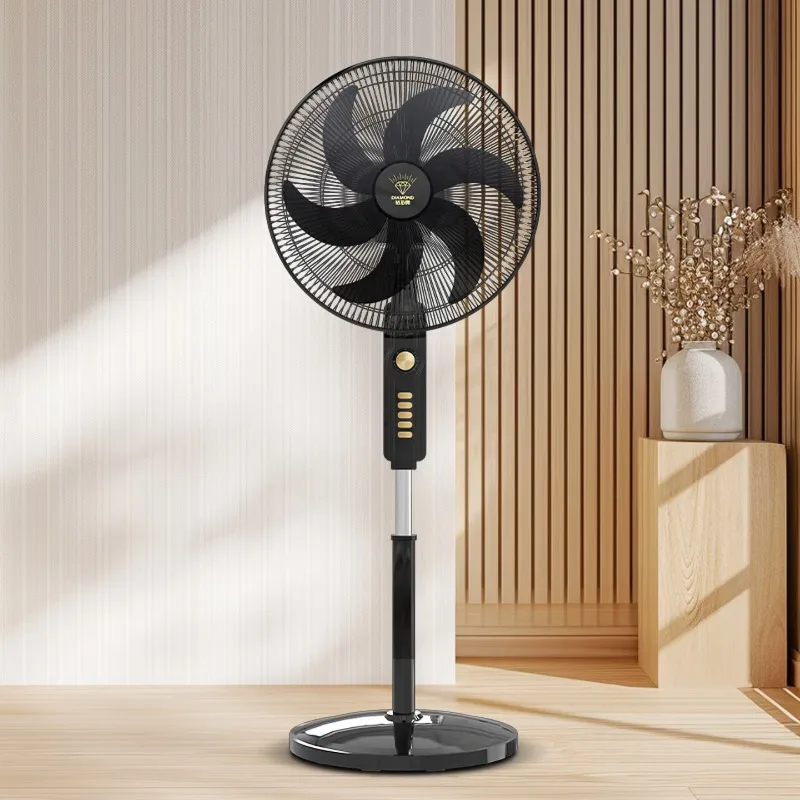 Silent Floor Fan Household Pedestal Tabletop Fan for Dormitories Powerful, High-Airflow Oscillating Fan
