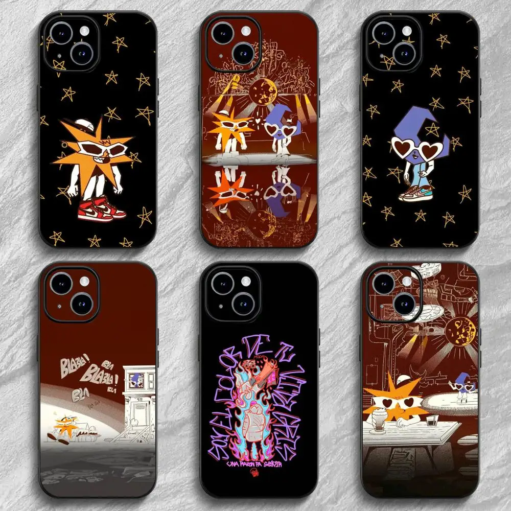 Capa de Celular Singer M-Mora P-Paraiso para iPhone 12-17 Air Plus Pro Max Acetinada Brilhante Colorida Ótima Opção de Presente