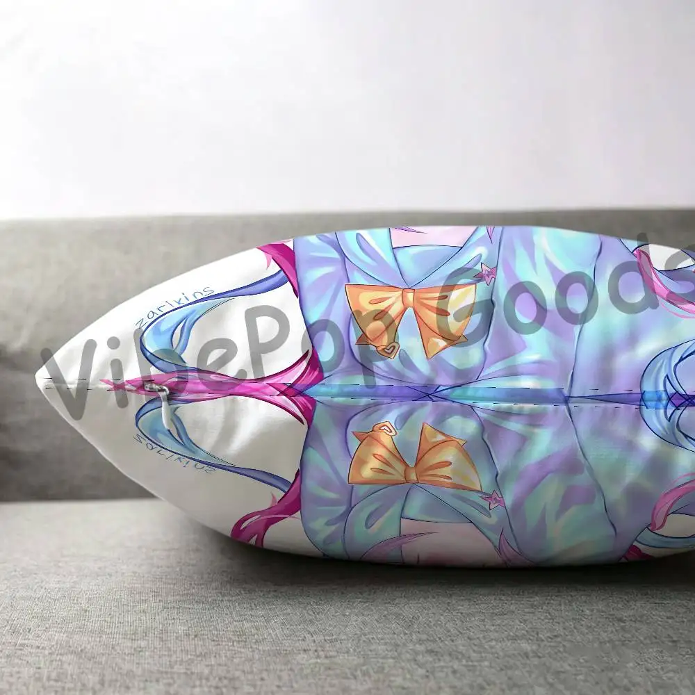 K-KAngel NEEDY Girl 30x30 65x65 40x40 45x45 50x50 cm Fade Resistant Throw Pillow Cover Pet Friendly Patio Sofa Decor
