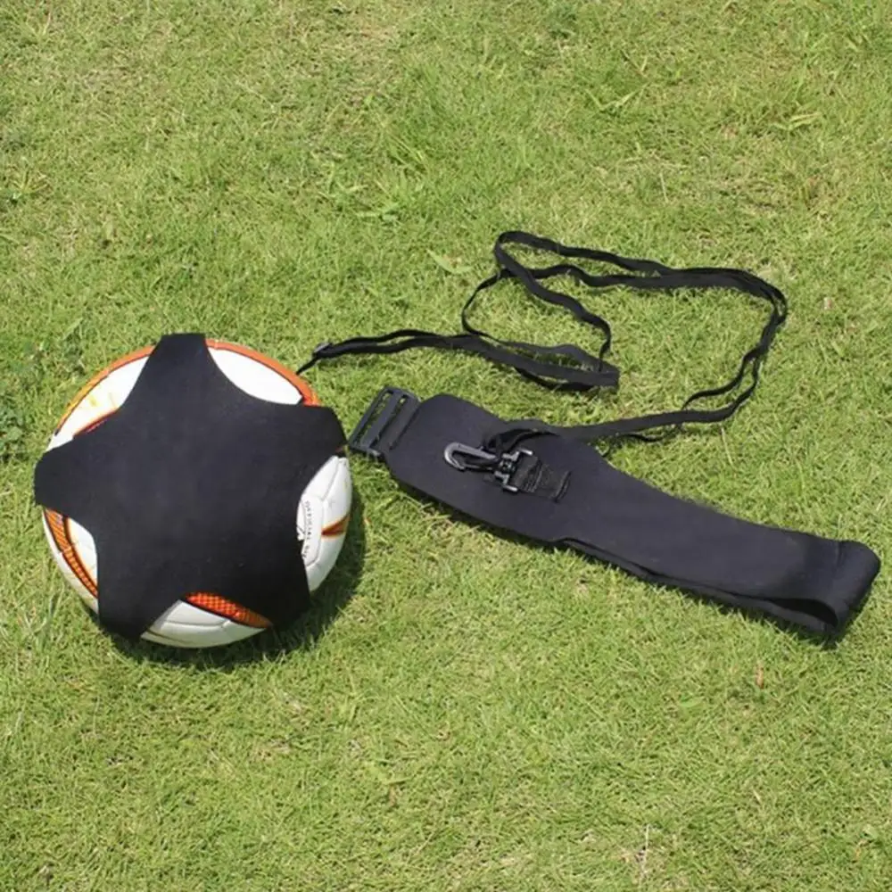 Adjustable Football Kick Trainer Soccer Ball Kicker Practice Belt Training Tool Outdoor Sports Accessories