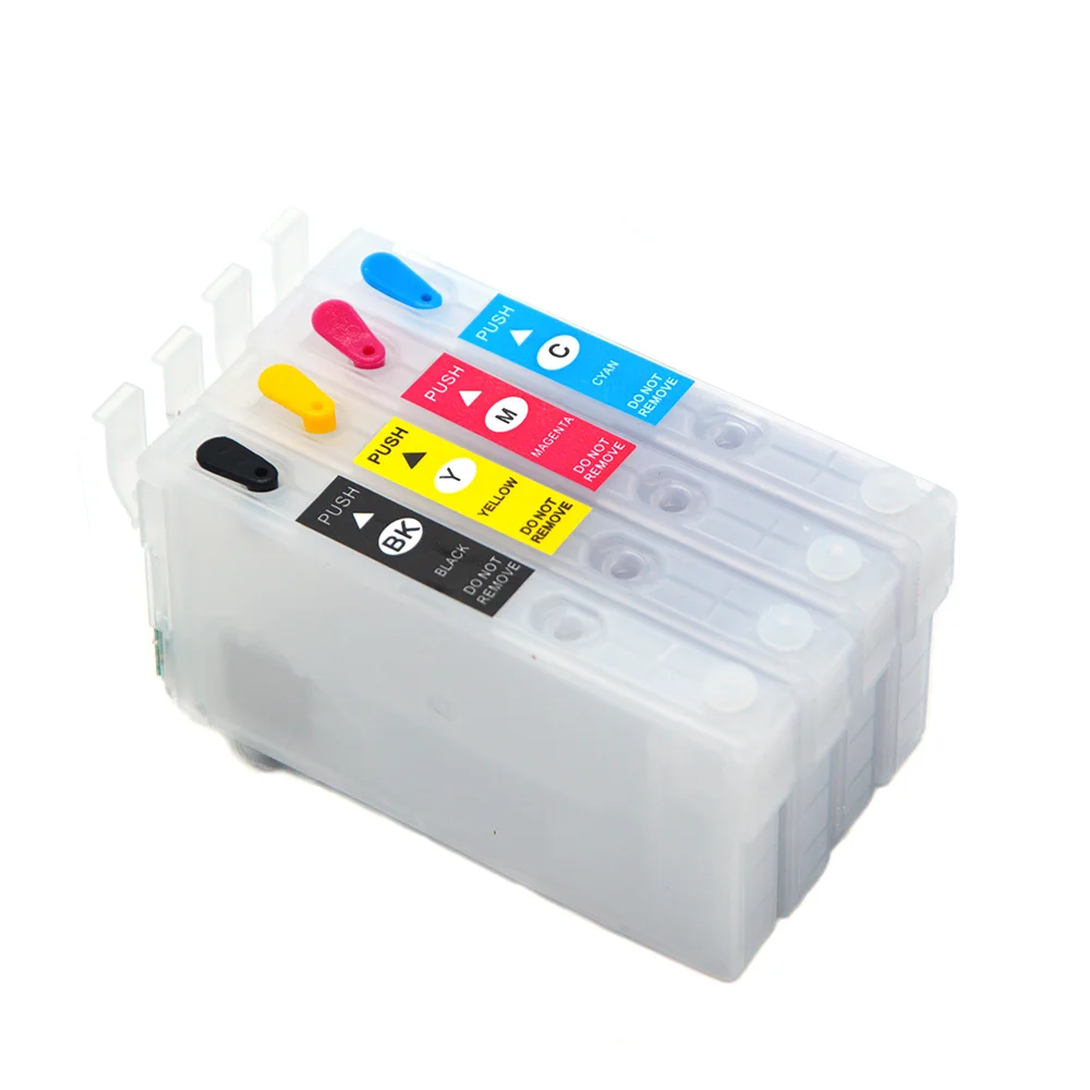 

4Color 812 812XL 822 822XL Refillable Ink Cartridge for Epson WF7820 WF7840 WF7310 EC-C7000 WF3820 WF4820 WF4830 WF4834 WF4835