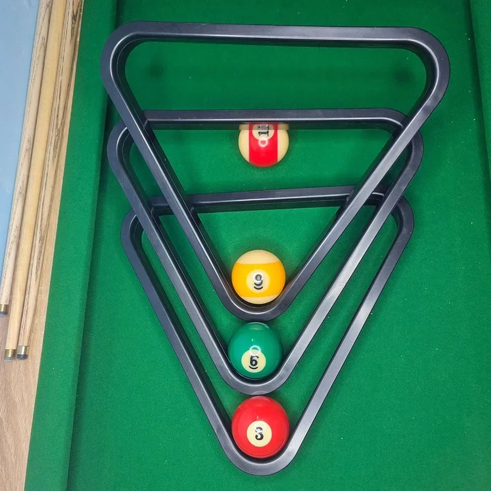 Snooker Tri-angle Billiard Triangle Frame Rack Snooker Accessories Pool Balls Frame Holder 25mm 32mm 38mm 44mm 57mm 52mm