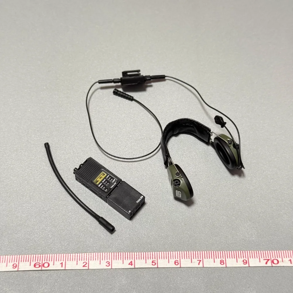 ES SDS13R ZERT Soldaten-Radio-Kopfhörermodell im Maßstab 1:6 für 12-Zoll-Actionfiguren