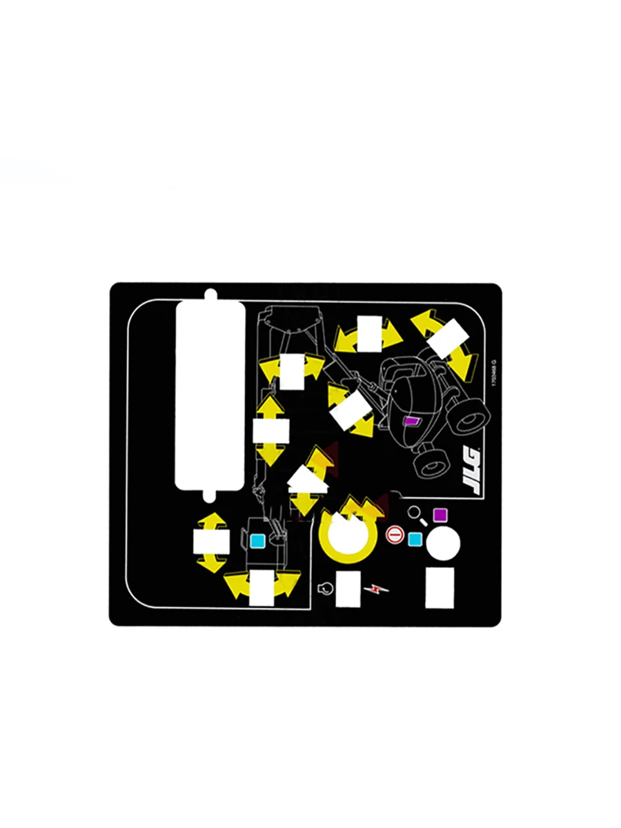 1001102602 JL-1001102602 Platform Decal for JLG 600 660SJ