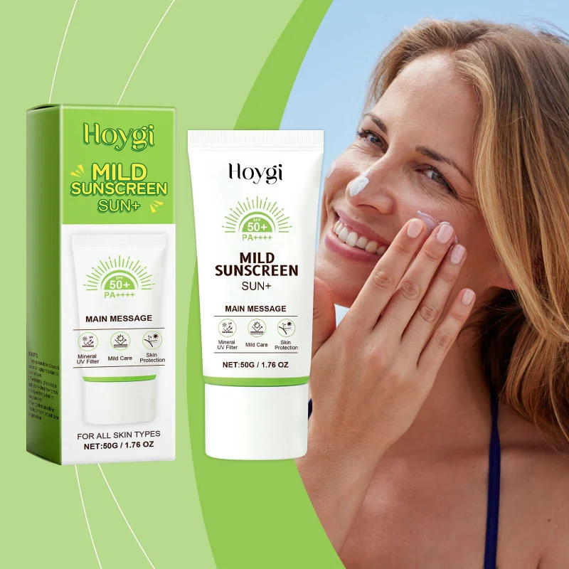 

Hydrating Gentle Protective Cream - UV Isolation, Skin Protection, Long-Lasting Refreshment, Supports Soothing & Anti-Aging