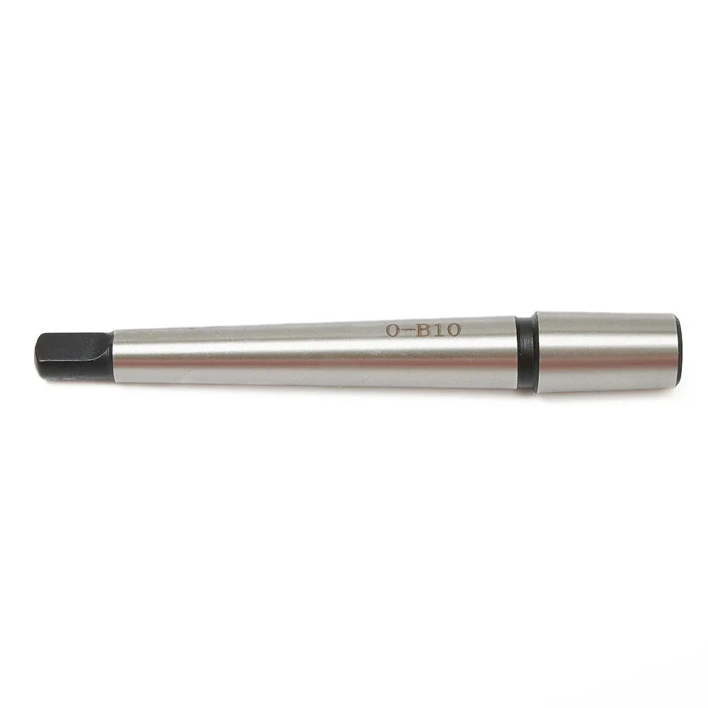 

For Drill Chuck Lathe Tools Holder Morse Taper MT0 with B10 Arbor High Precision High Durability 65Mn Material