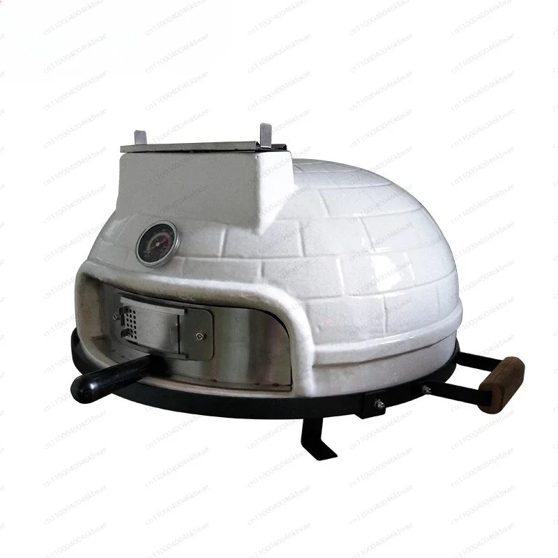 21-Inch White Pizza Oven, Family Gathering Outdoor BBQ Portable Baked Pizza Oven Baked Bread Oven