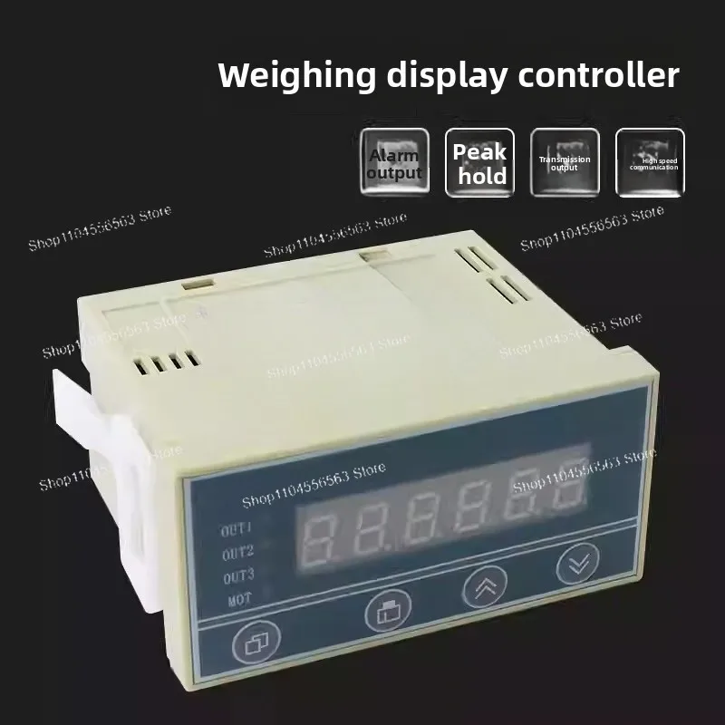 DY220 Load Cell Display Controller, Batching Weight Indicator, Optional RS485 & 4-20mA Relay Outputs