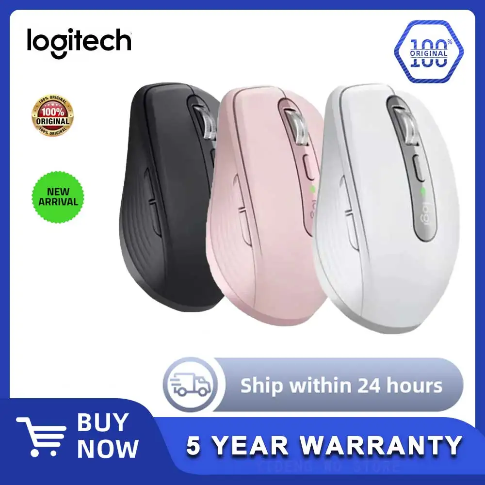 

Logitech MX Anywhere 3S bluetooth wireless mouse Mouse 8000DPI MagSpeed SmartShift Bluetooth Office Mice Precise Tracking