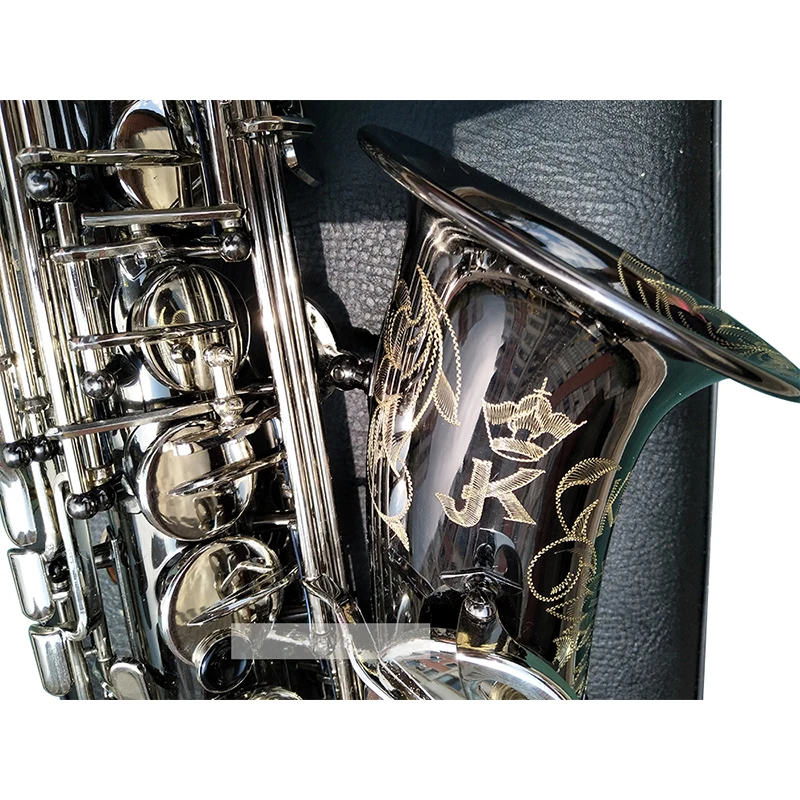 

Germany JK SX90R Keilwerth Saxophone Alto Black Nickel Silver Alloy Alto Sax Brass Musical Instrument With Case Mouthpiece Copy