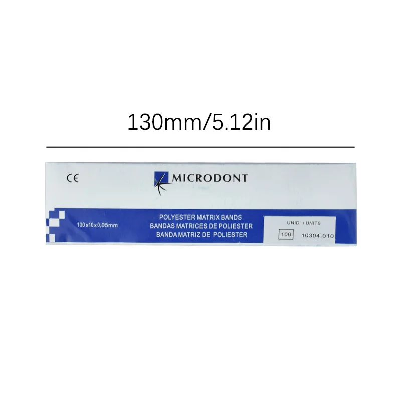 Dental Polyester Matrix Bands Matrices Dental Material Matrices Without Matrix Retainer Dental Products