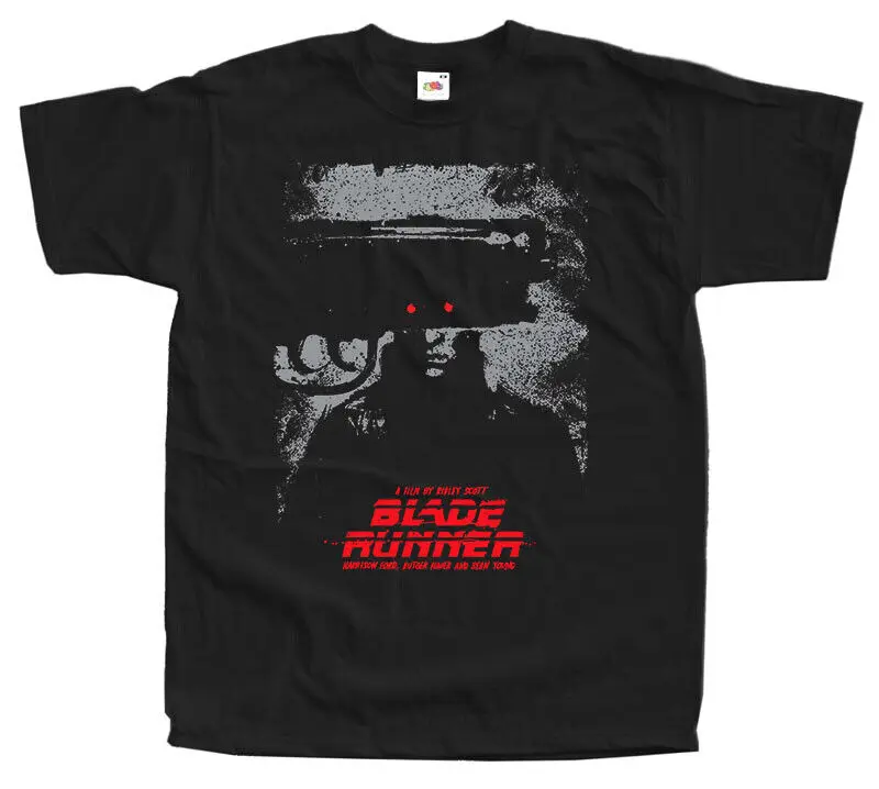 Blade Runner 1982 v1 T SHIRT TEE movie poster black all sizes S to 5XL