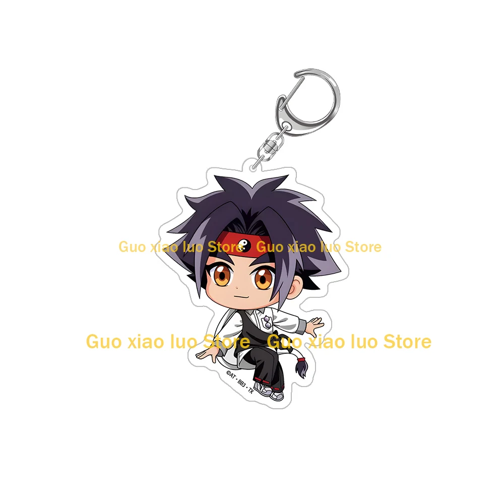 Beyblade G-Revolution Kazami Bird Blaze Fujiwara Eight Kurosu Warden Khrome Ryugu Titus Manju Chibi Acrylic keychain Bag pendant