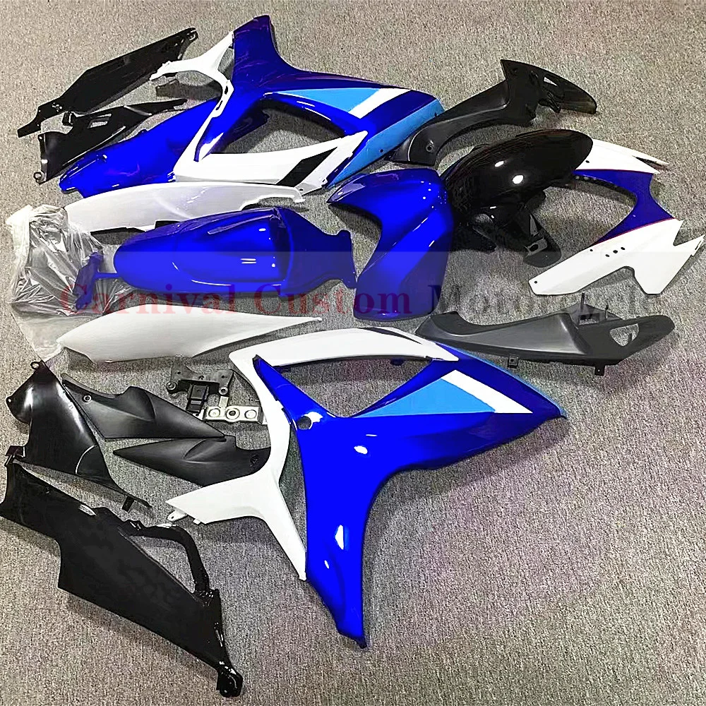 High Quality Blue Plastic Injection Mold Motorcycle Fairing Kit For Suzuki GSXR 600 750 2006 GSXR600 GSXR750 K6 K7