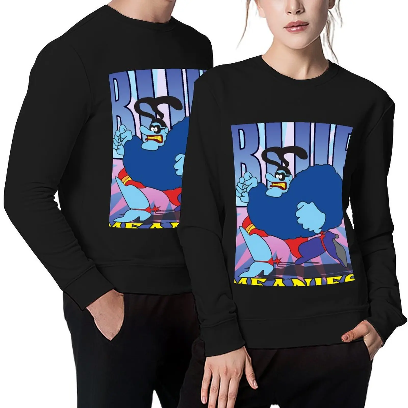 

Blue Meanies Pullover tracksuit men tracksuits mens clothes men's sweat-shirt new in hoodies & sweat-shirt