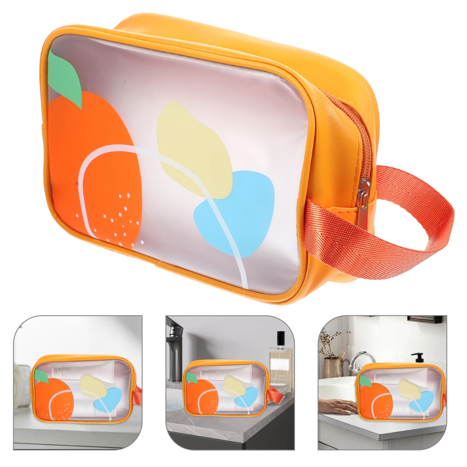 

Dry Bag Waterproof Toiletry Wet Separation Beach Orange Bags for Swimsuits Child