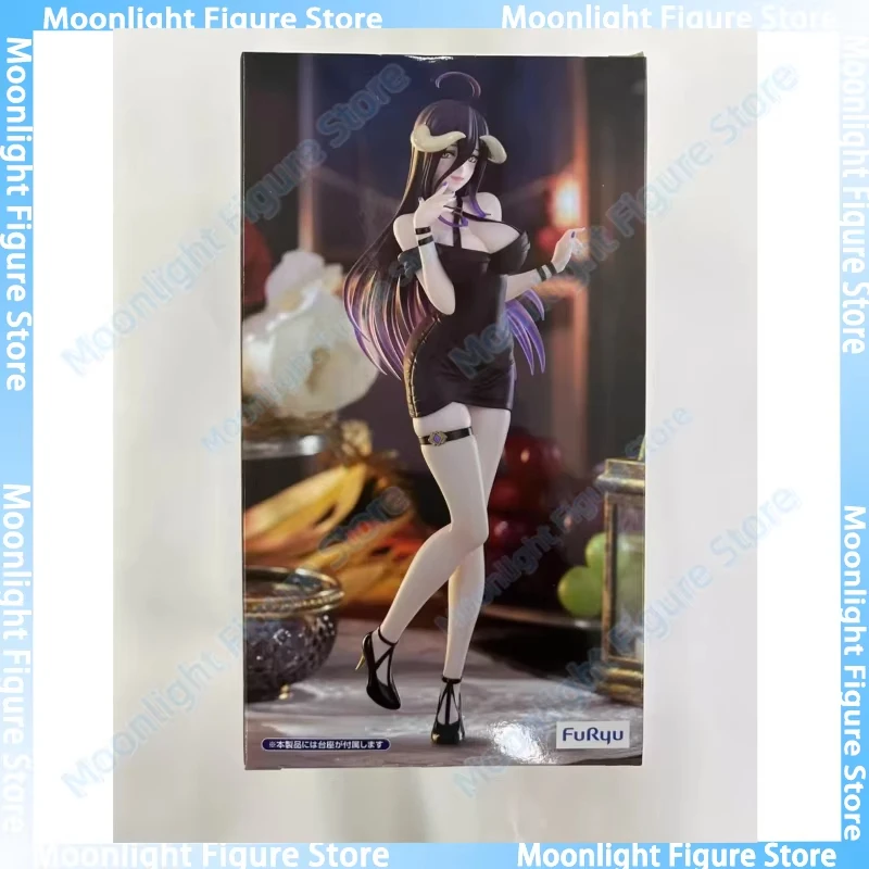 

In Stock FuRyu Overlord Albedo Mini Dress Desktop Cute Dolls Anime Action Figure Toy Gift Model Collection