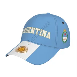 Argentina Country Flag Soccer Hats Sun Baseball Cap Breathable Adjustable Men Women Outdoor Fishing Hat