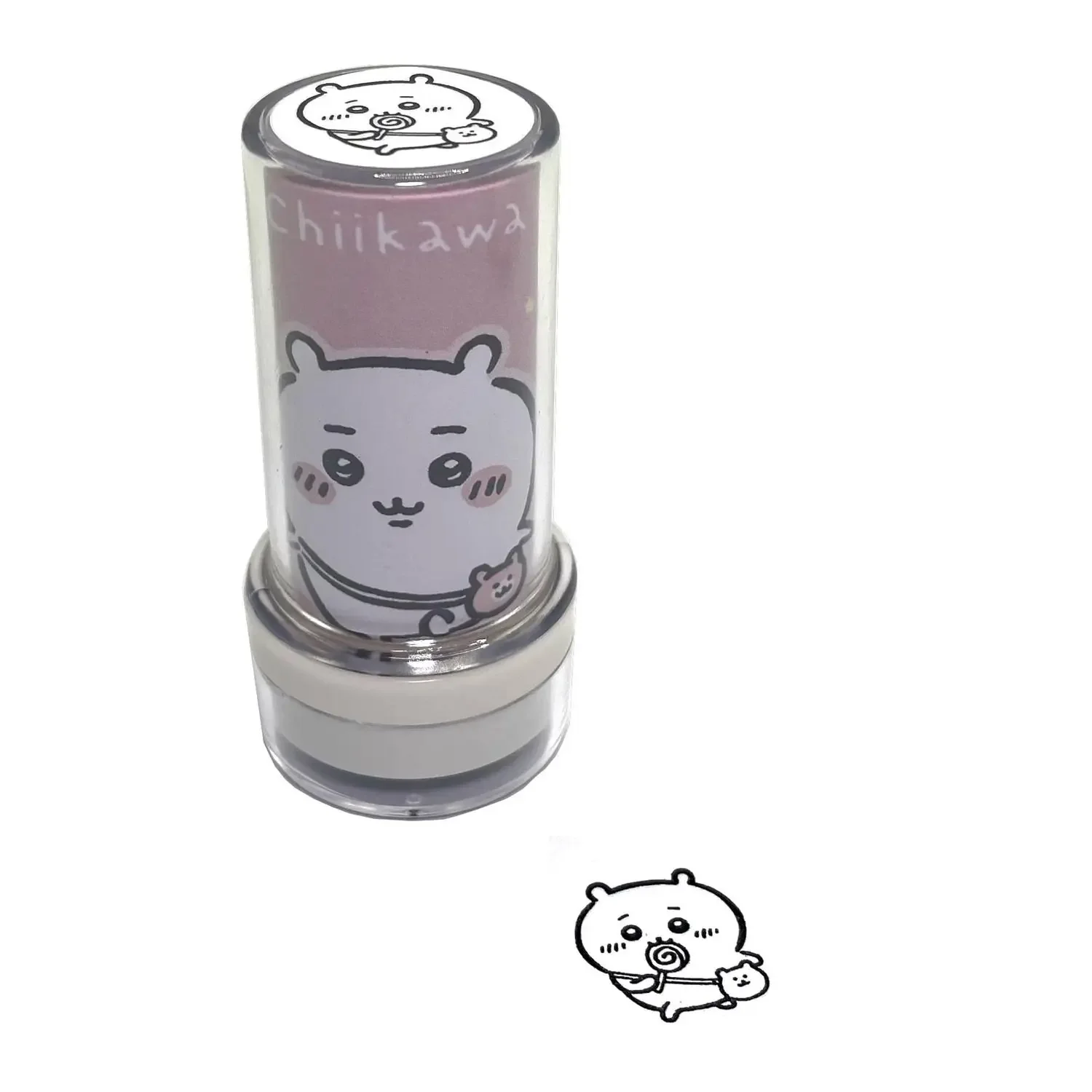 Kawaii Chiikawa Usagi Hachiware Cartoon Stamp Funny Hand Gesture Expression Self Inking School Office Supply Gift Kids - view 4