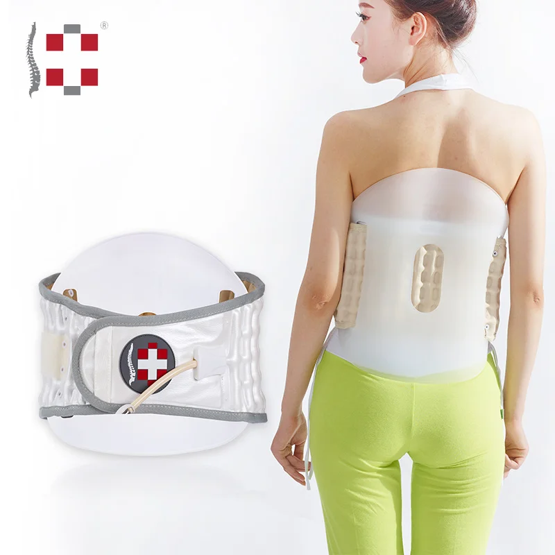 

Rehabilitation Therapy Supplies Alphay Lumbar Protection Massager Lower Back Brace Lumbar Traction Device Physiotherapy Belt
