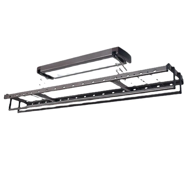 

Electric intelligent lifting drying rack LED lighting function Balcony drying rack Folding quilt