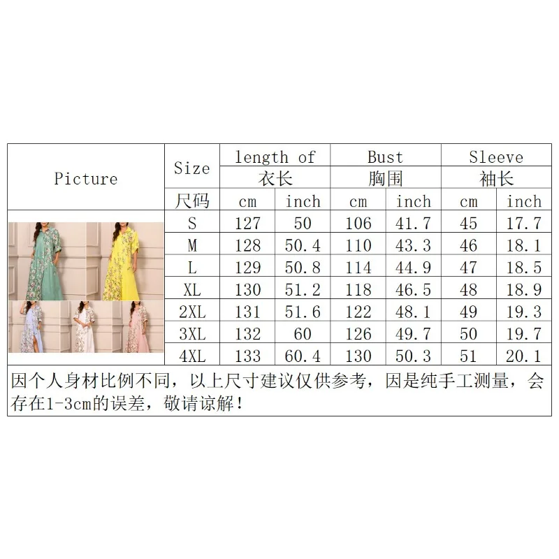 2024 Spring/Summer Women's Printed Fashion Shirt Dress Temperament Commuting Female Casual Clothing Women Loose A-line Dresses