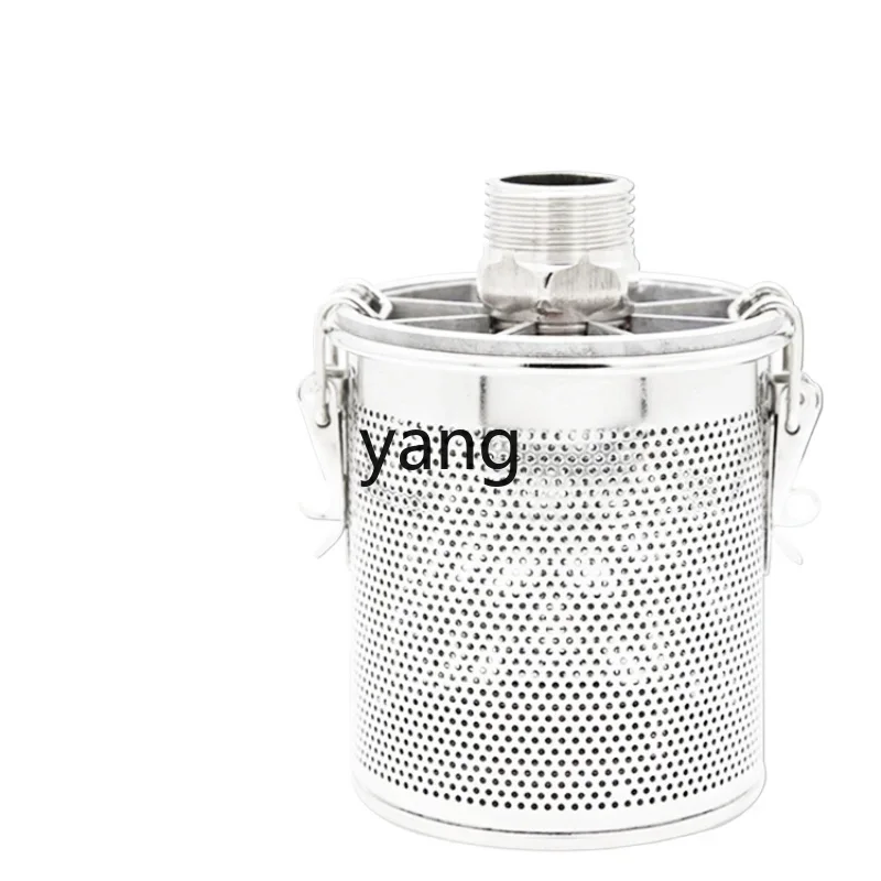 YJQ grinder filter particles double fly powder stainless steel double layer anti-blocking