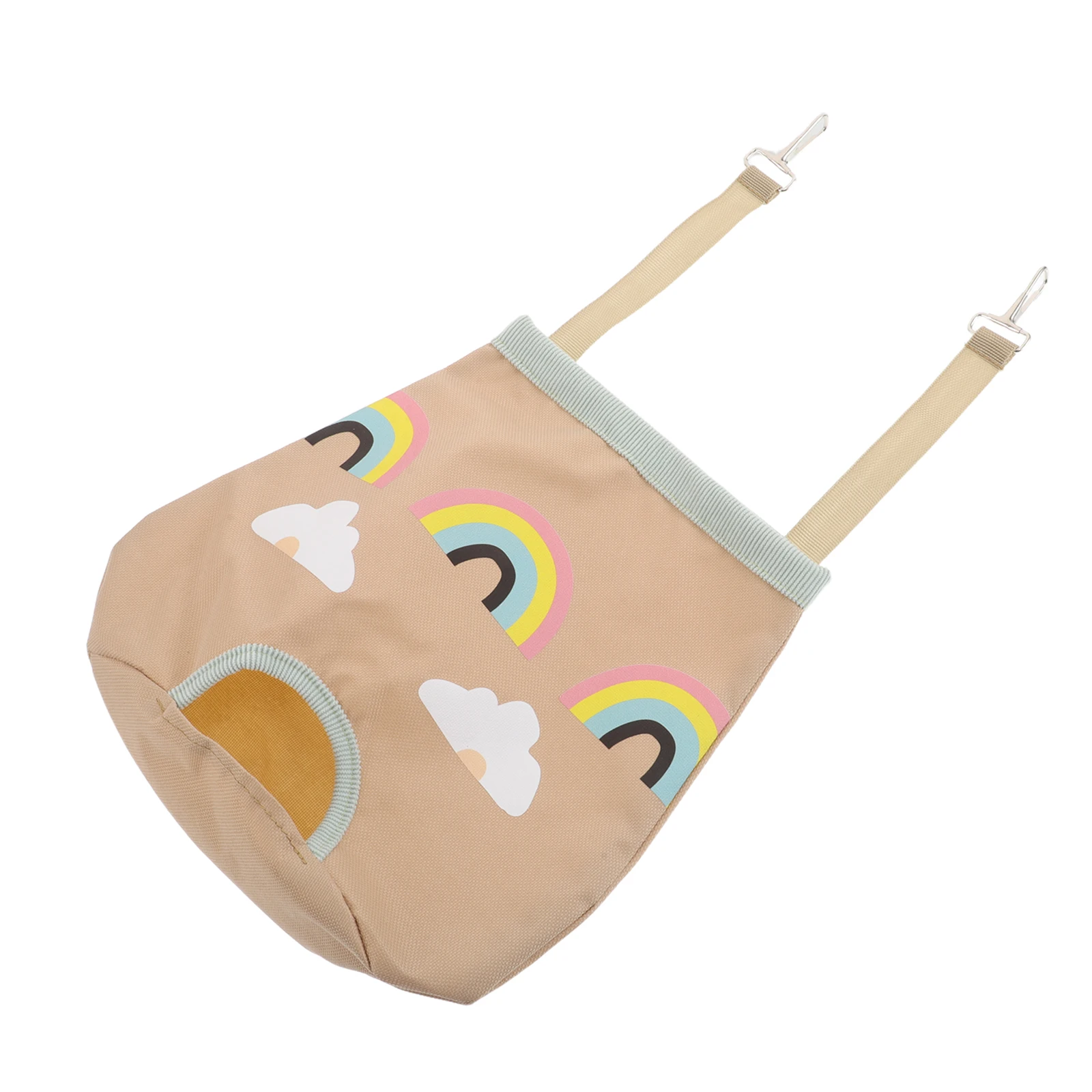 

Pet Hay Bag Bunny Feeder for Cage Straw Hanging Bags Rabbits Polyester Holder Feeding