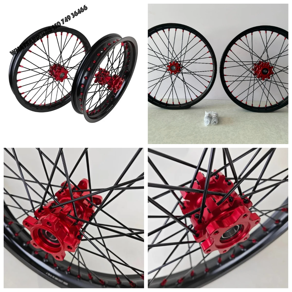 

In stock Fit E Ride Pro 3.0/SR Wheels Set 16 18 19 21 Rims High Quality Set Electric Dirt Bike Wheel For surron Aluminum 6082-T6