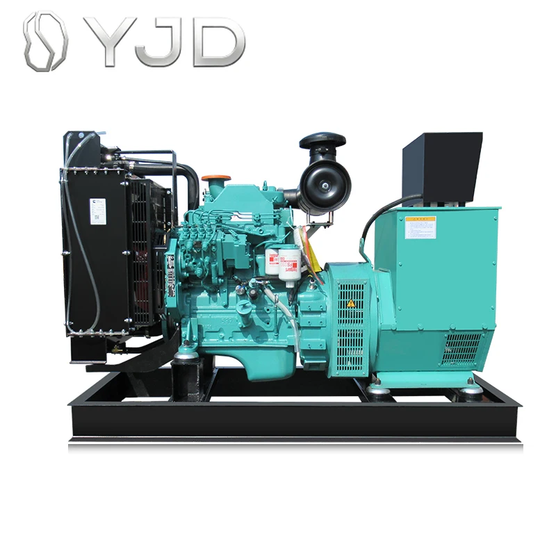 For Cumins 50KW Open Frame Diesel Generator Set Small Mobile Generator Unit