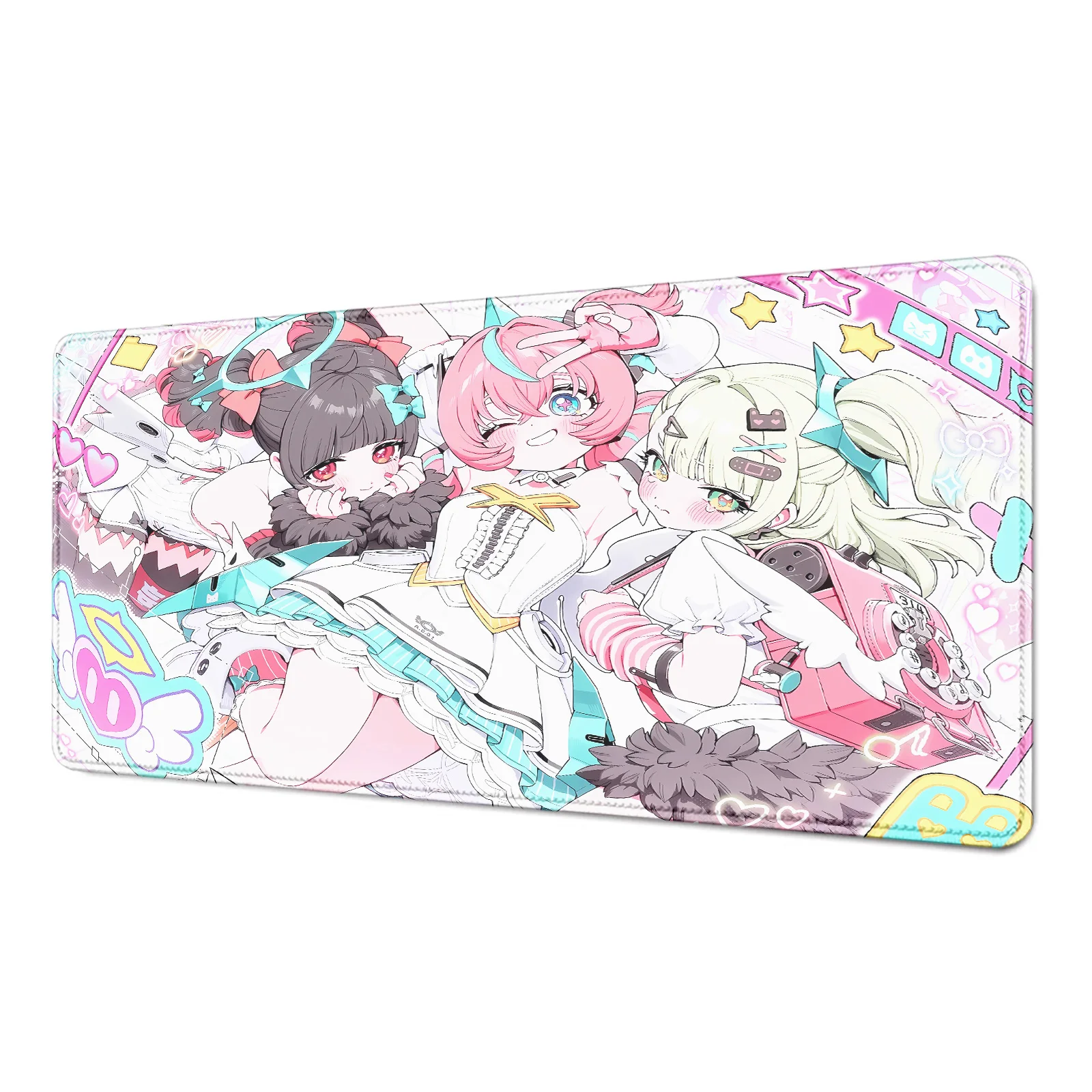 Podkładka pod mysz Kawaii Large AOD Cute Angels of Delusion Anime Girl Zenless Zone Zero ZZZ Aria Chinatsu Mousepad XXL Mata pod klawiaturę do gier — 2