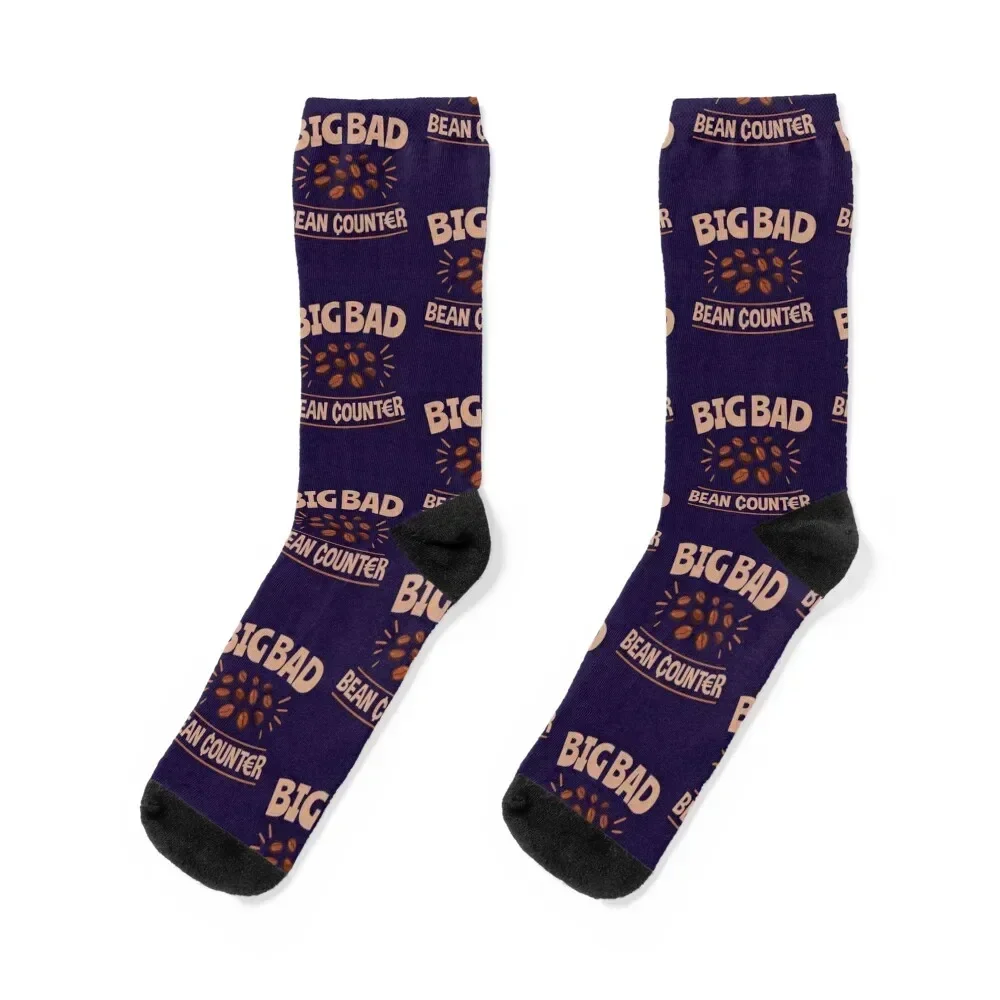 Big Bad Bean Counter Socks Futebol Antiderrapante Futebol Rugby Meias Masculino Feminino