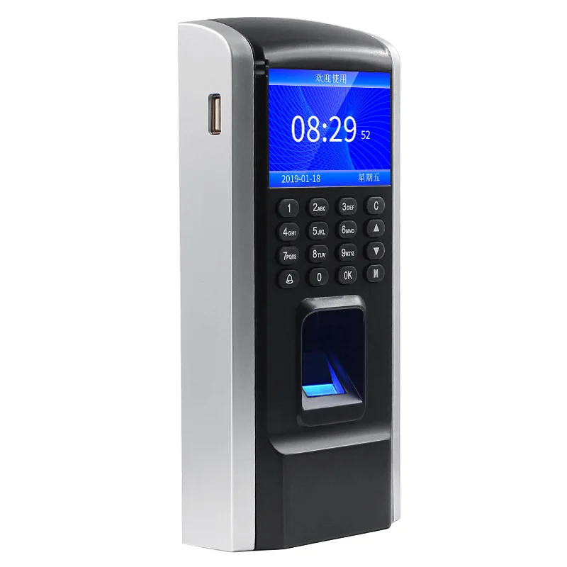 

M12 Controller Fingerprint Card Identification Open Door Employee Password ID Card Access Door Attendance All-in-One Machine