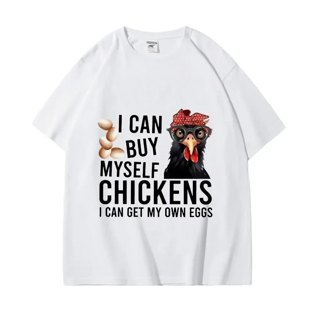 

Funny Quirky Animal Rooster Graphic T Shirts Men Women Fashion Casual Oversized T-shirt Summer High Quality Pure Cotton T-shirts