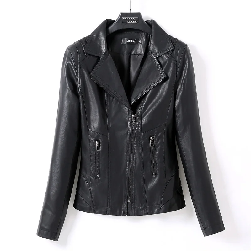 

2023New Leather coat,Jackets for Women Leather Jacket Women Spring Autumn Short Slim Fit Slim Motorcycle Versatile Leather Jacke