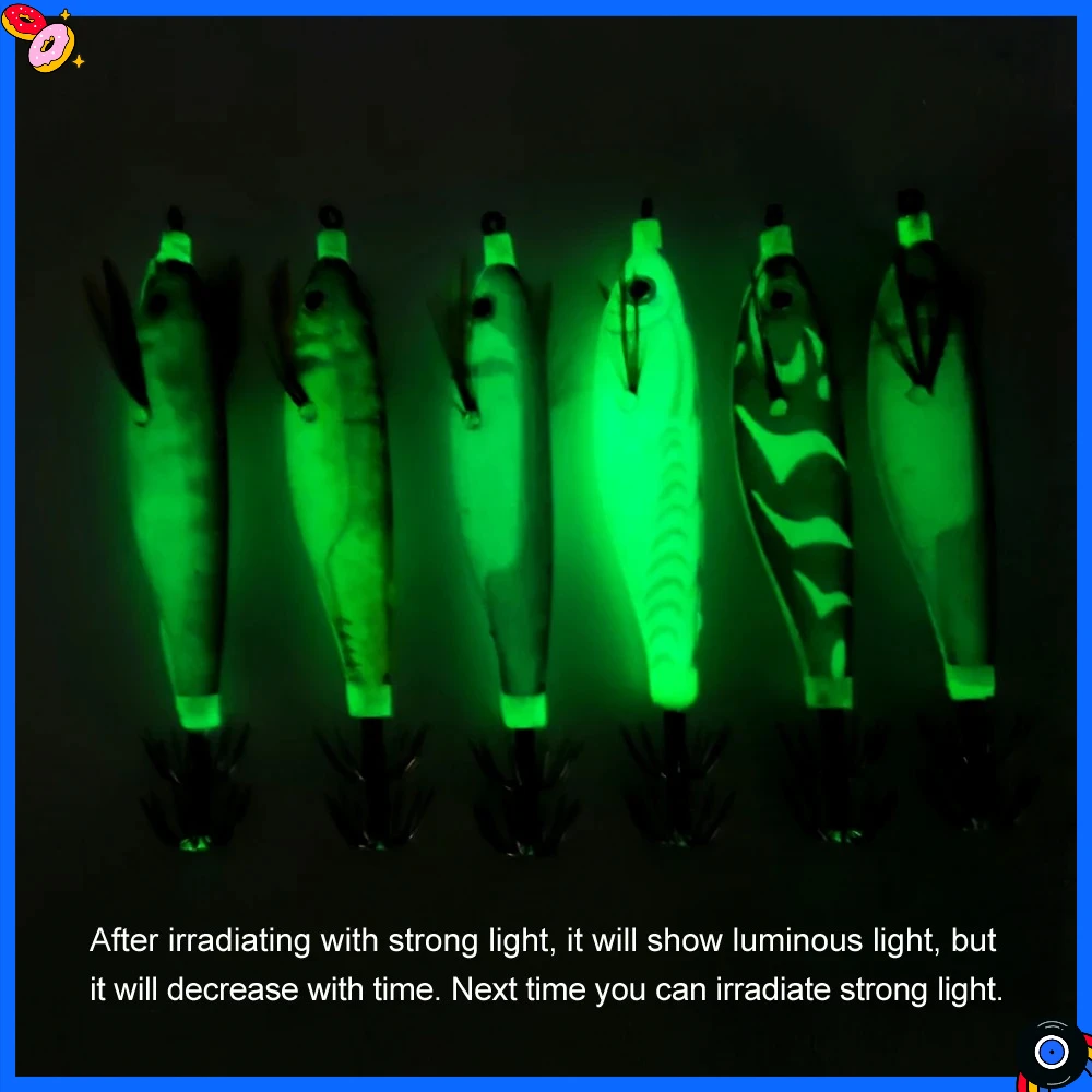 1Pcs Squid Jig Hook…