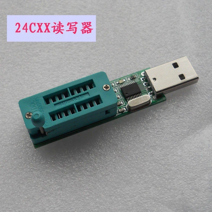 USB Port 24CXX24LCXX Programmer EEPROM Data Memory Reader Writer Burner Chip Delivery