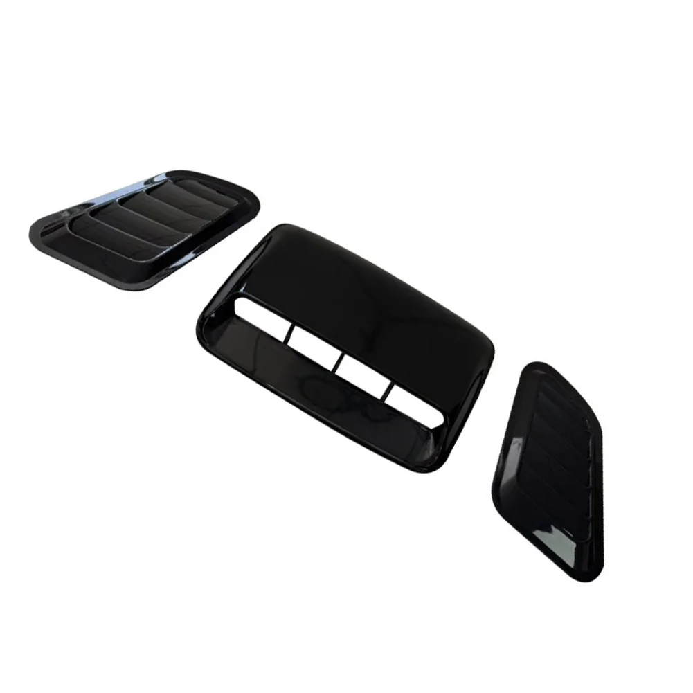For Any Vehicle Sporty Car Accessory Car Air Intake Hood Car Aesthetic Enhancement Aggressive Look Functional Air Outlet Design