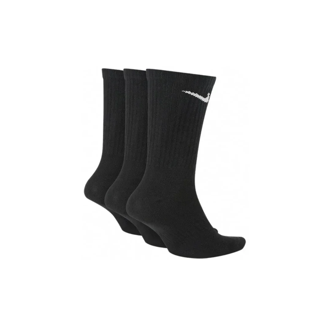 Nike Everyday Lightweightcrew Meias esportivas unissex masculinas e femininas 3 pares de meias para treinamento atlético S M L XL SX7676