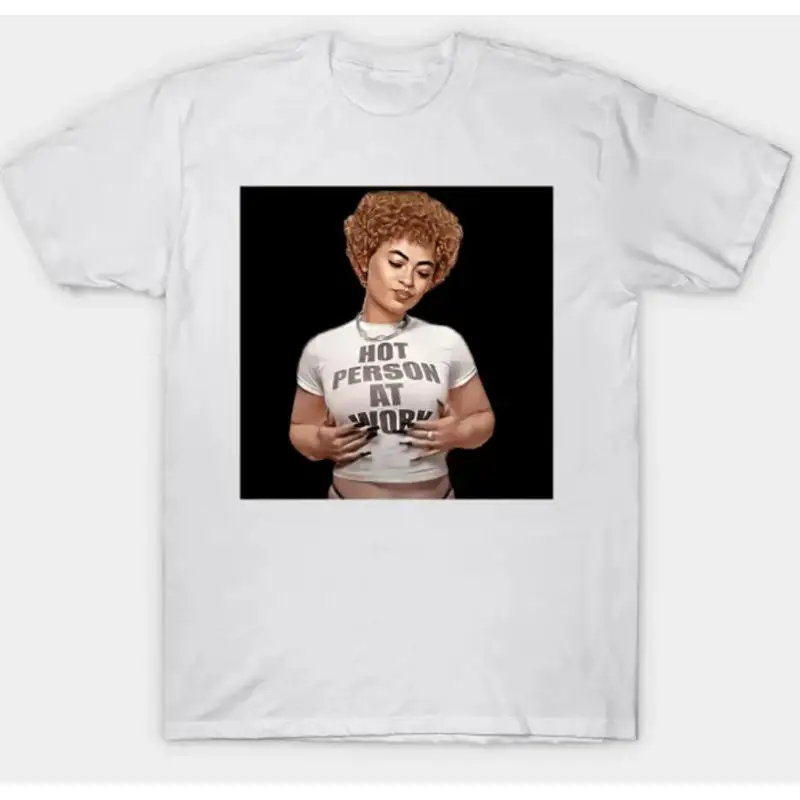 Ice Spice T Shirt Adult S 3Xl White Fan Art Rap Rapper Singer Bronx