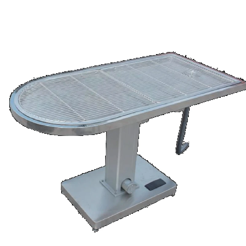 

Pet Hospital Inspection Equipment Grooming Table 304 Stainless Steel Pet Treatment Table