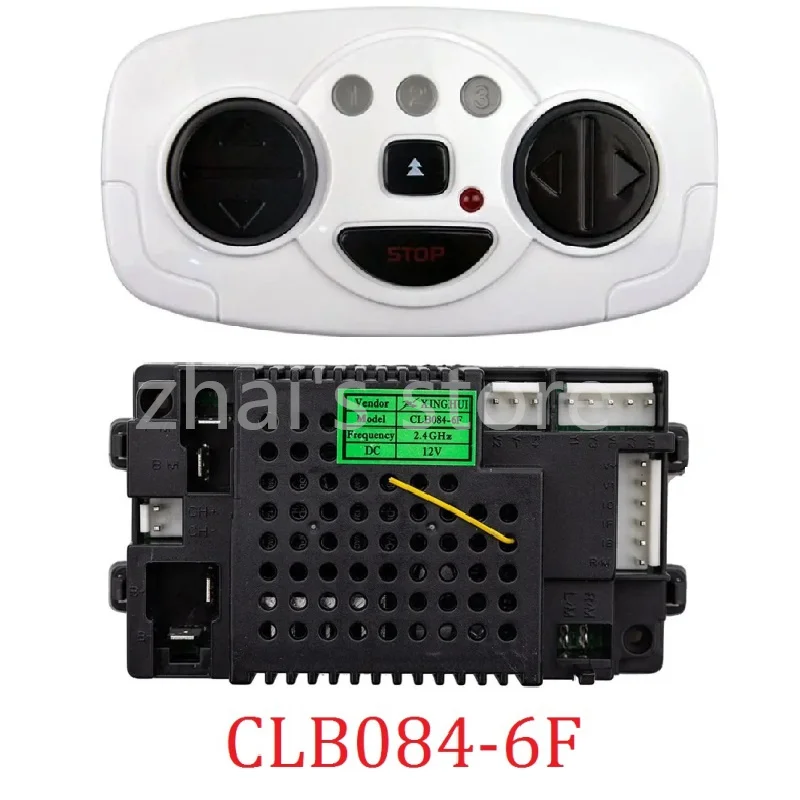 CLB084-6(F) CLB084-8(F) 12V Children\'s Electric Car 2.4Ghz Remote Control Circuit Board Suitable for Zhilebao Models